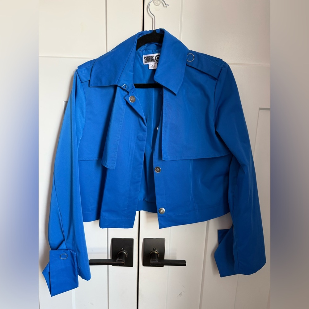 Future Collective for Target Vibrant Blue Utility Jacket size Small. Worn once
